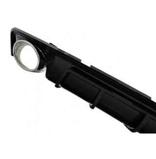 Difusor trasero con Salidas de Escape para Audi A6