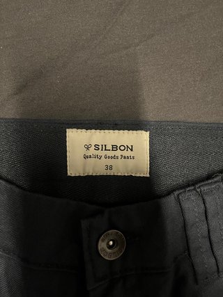 Pantalones Silbon Talla 38 Azul oscuro  Nuevos