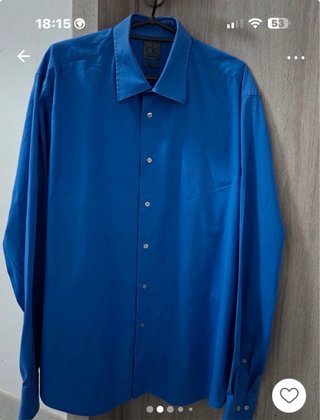 Camisa azul Calvin Klein original