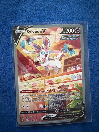Carta Pokémon Sylveon V 184/203