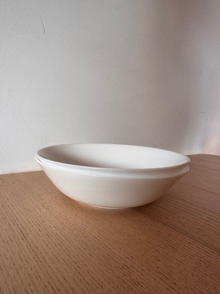 2 Platos hondos de porcelana