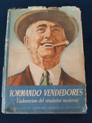 Lote de 2 libros antiguos de ventas