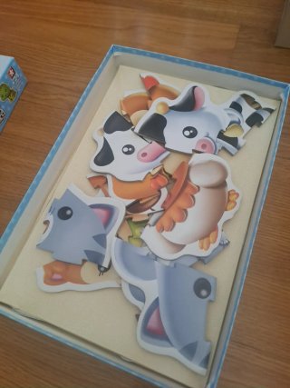Puzzle Educa 5 Bebés Animales +24 meses