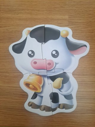 Puzzle Educa 5 Bebés Animales +24 meses