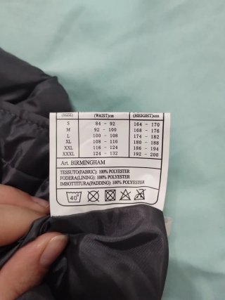 Gilet imbottito grigio