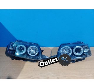 LK FAROS CITROEN SAXO 96-99 OJOS ANGEL FONDO NEGRO R145275C1