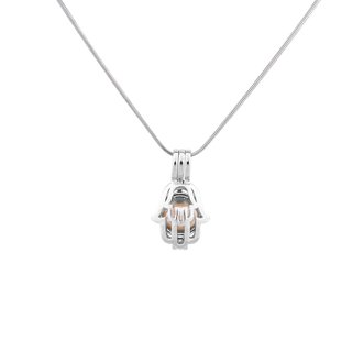 Collar con Perla Real | Experiencia Mano de Fatima