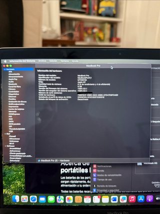 MacBook Pro 13” M1 2020 8GB RAM 256GB SSD