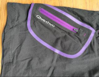 Pantalón corto montaña Quechua negro
