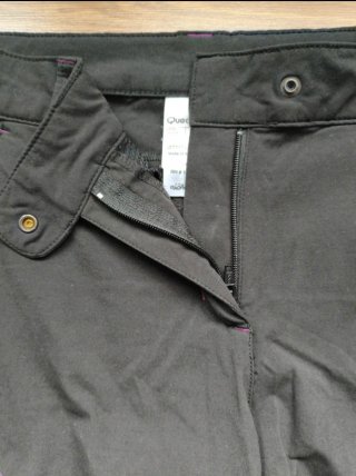 Pantalón corto montaña Quechua negro