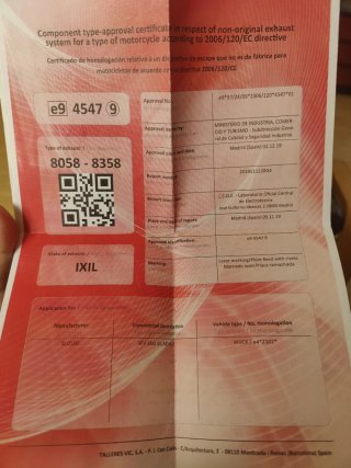 Tubo de Escape IXIL L2X Doble