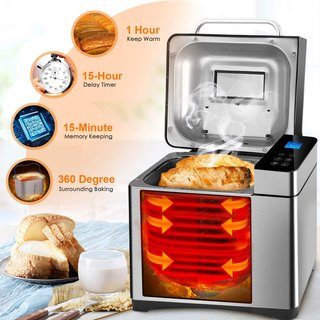 Nictemaw panificadora automática con temporizador
