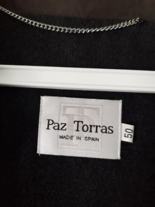 Gabardina marrón forro franela T/50