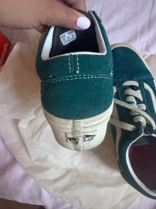 Zapatillas Vans Mujer Talla 37 Verde