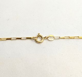 Cadena Forzada de oro de 18k, 4.21 g, 65 cm.
