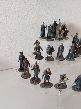 28 Figuras de plomo Señor de los Anillos Colección