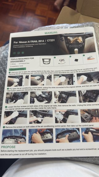 Pantalla CarPlay Nissan Xtrail