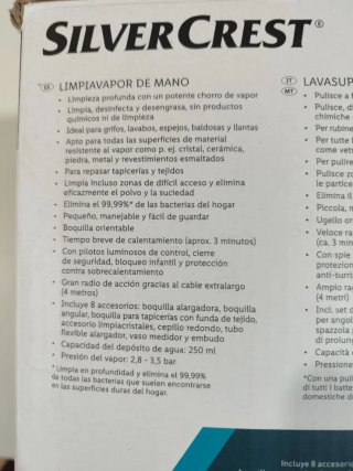 Limpiavapor De Mano
