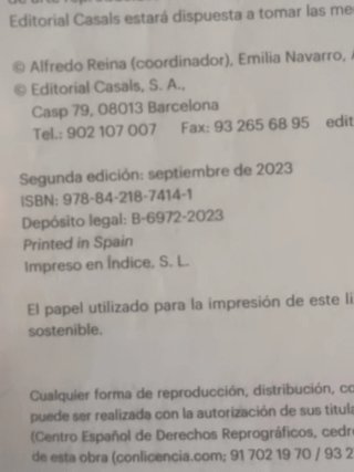Libro de Lengua y Literatura 2 Eso.Casals