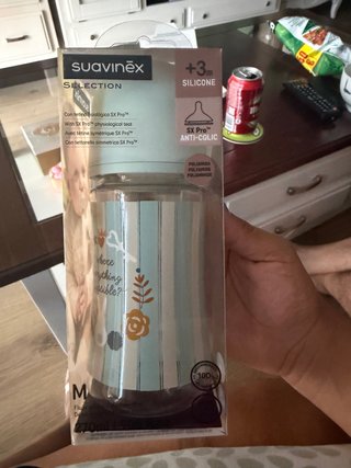 2 Biberones Suavinex Selection 270ml para 3meses