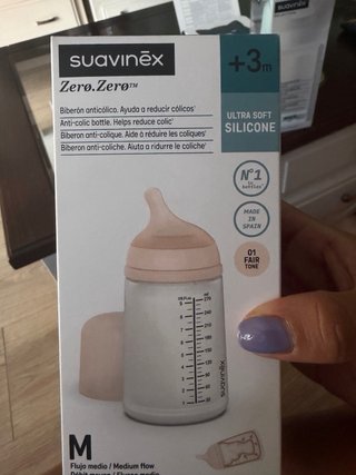 2 Biberones Suavinex Selection 270ml para 3meses