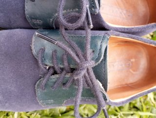 Zapatos cordones mujer