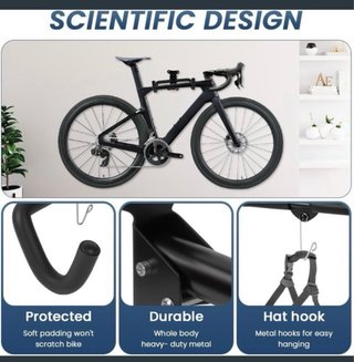 Soporte Bicicleta Extensible Pared