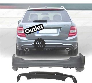 LK PARAGOLPES TRASERO MERCEDES CLASE C KOMBI W204 07-14 LOOK