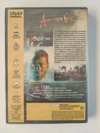 NUEVO DVD Apocalypse Now