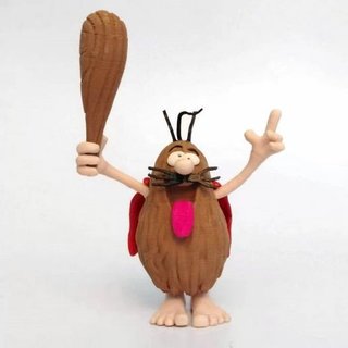 Figura Cavernícola con Mazo