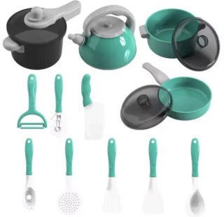 Juego Cocina Juguete 28 Piezas