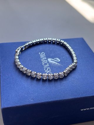 Pulsera Swarovski Plata no caja