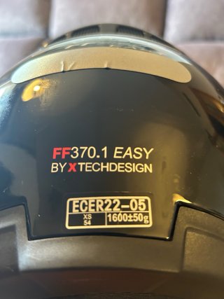 Casco Modular LS2 Talla XS Negro