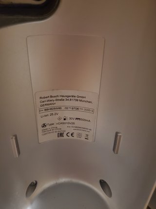 Aspirador Bosch Athlet sin cable
