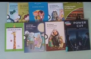 Libros de lectura infantiles español e inglés
