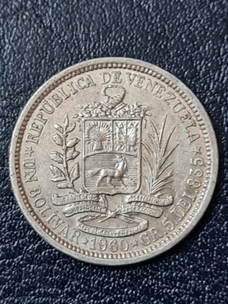 3 Monedas Venezuela 1960 Plata