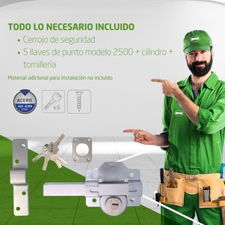 Amig Cerrojo seguridad acero 4-105 x170