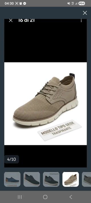 Scarpe uomo classiche sportive 40 a 45 blu nere
