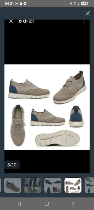 Scarpe uomo classiche sportive 40 a 45 blu nere