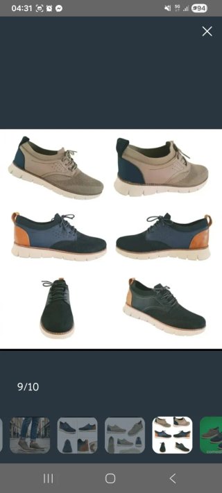 Scarpe uomo classiche sportive 40 a 45 blu nere