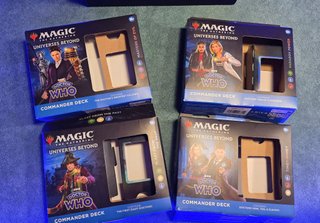Commander Magic Doctor Who + estuche + Fundas