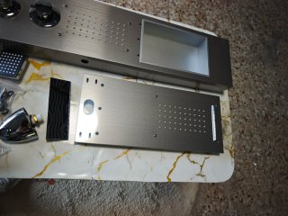 Panel Ducha Acero Inox Con Masaje + Estante