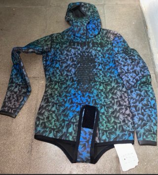 Chaqueta Mares Polygon 5mm Azul