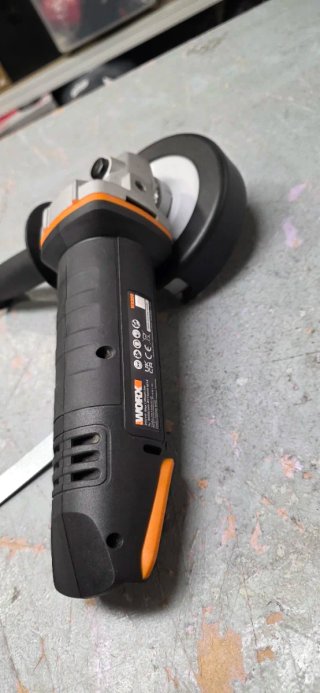 Berbequim Angular WORX WX803.9 20V 125mm