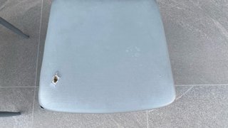 Juego de 2 sillas de cocina grises