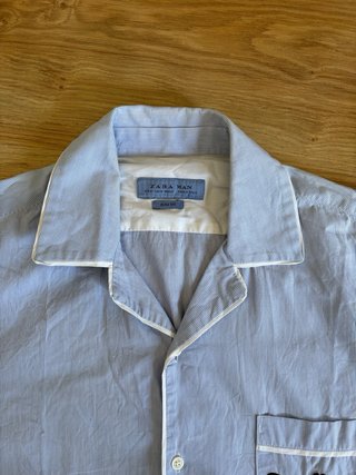Camisa Zara manga corta rayas Talla M