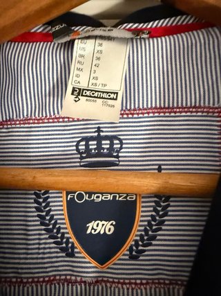 Chaqueta Equitación Fouganza Azul