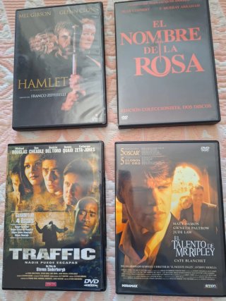 Películas DVD: Guerra, Musical, Romance