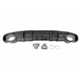 Difusor Trasero Audi A4 B9 2016+ LOOK RS4 carbono