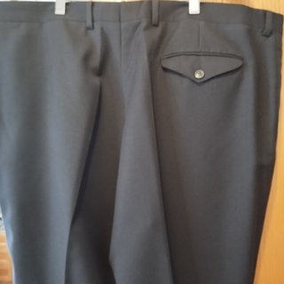 Pantalón de vestir azul marino clásico